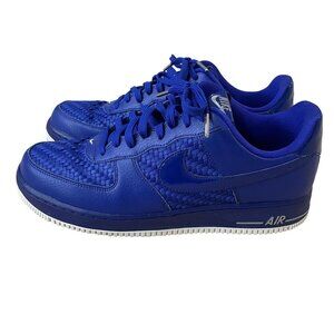 Nike Air  Force 1 Low '07 LV8 Men's Size 11 Concord Blue Weave Athletic Sneakers